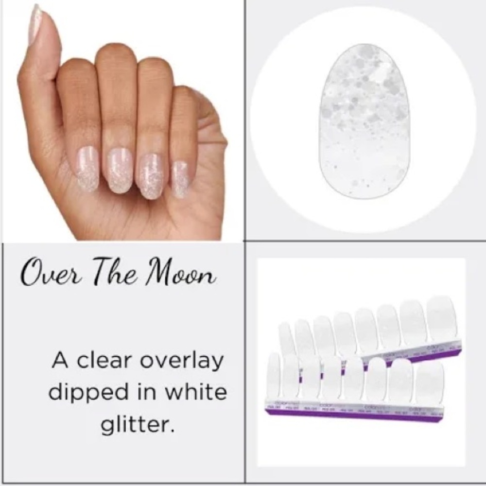 Over the Moon Glitter Overlay - Color Street - Picture 3 of 8